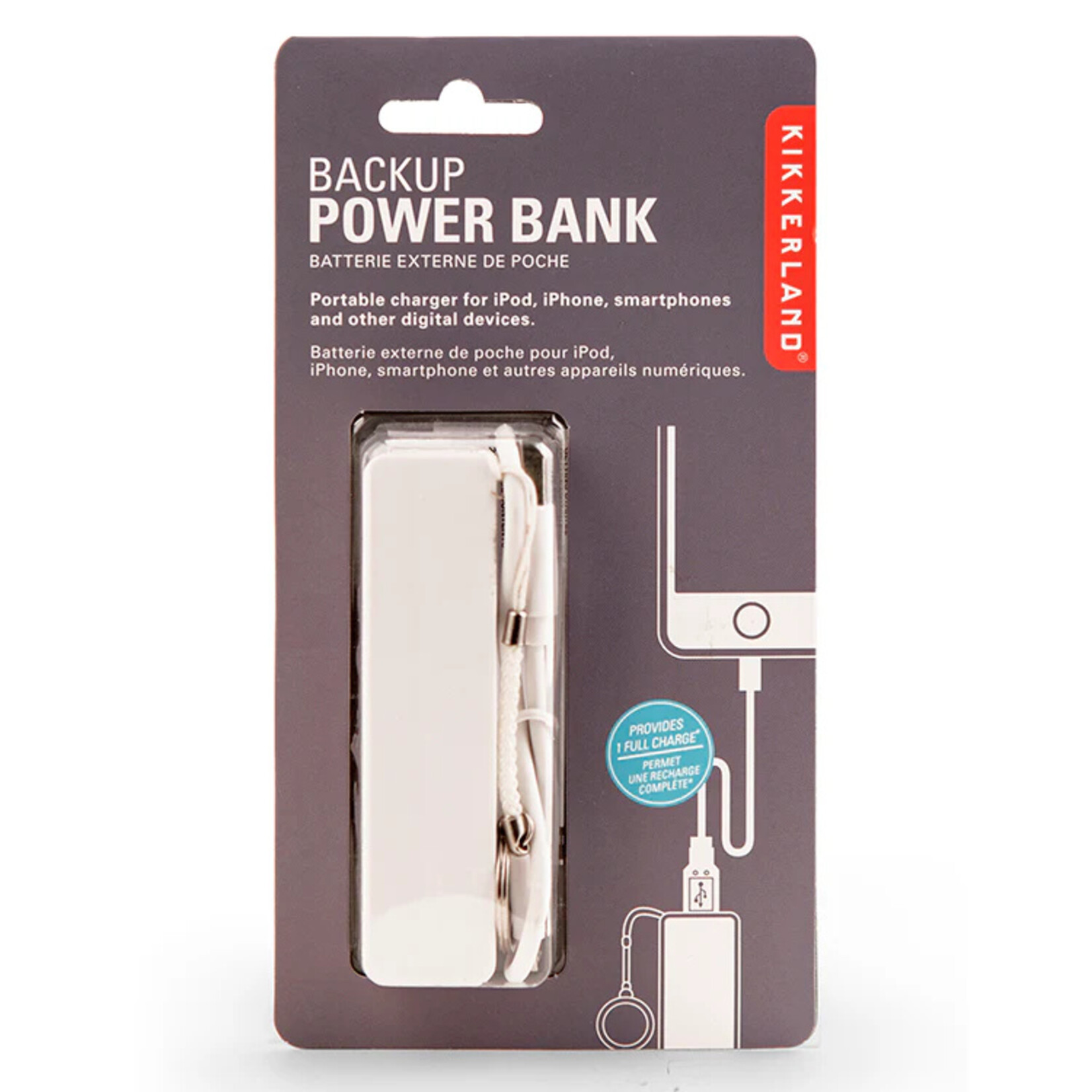 Backup Power Bank- White
