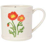 Now Designs Poppy Embossed Mug