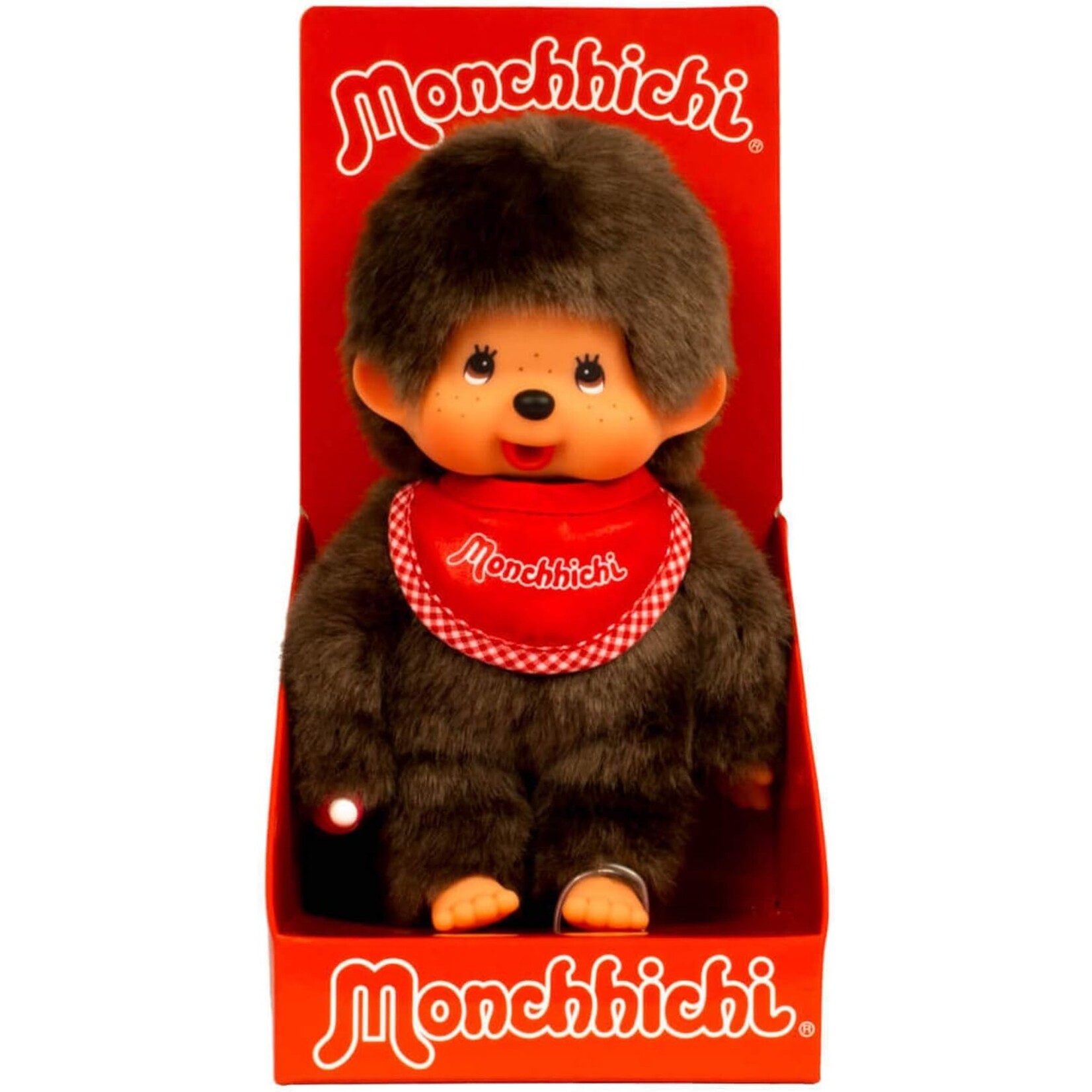 Aliquantum International Monchhichi Sekiguchi Classic Boy Red 17" Plush