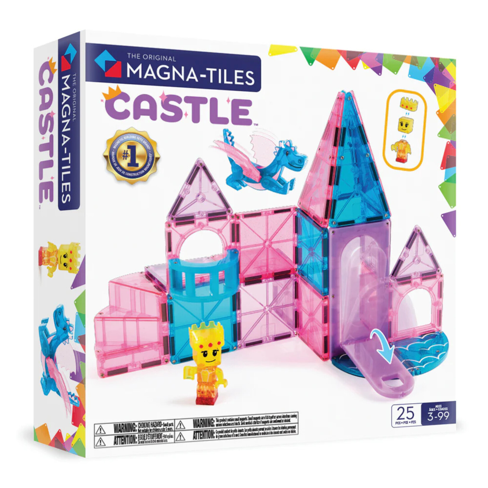 Magna-Tiles Magna-Tiles Castle 25 Piece Set