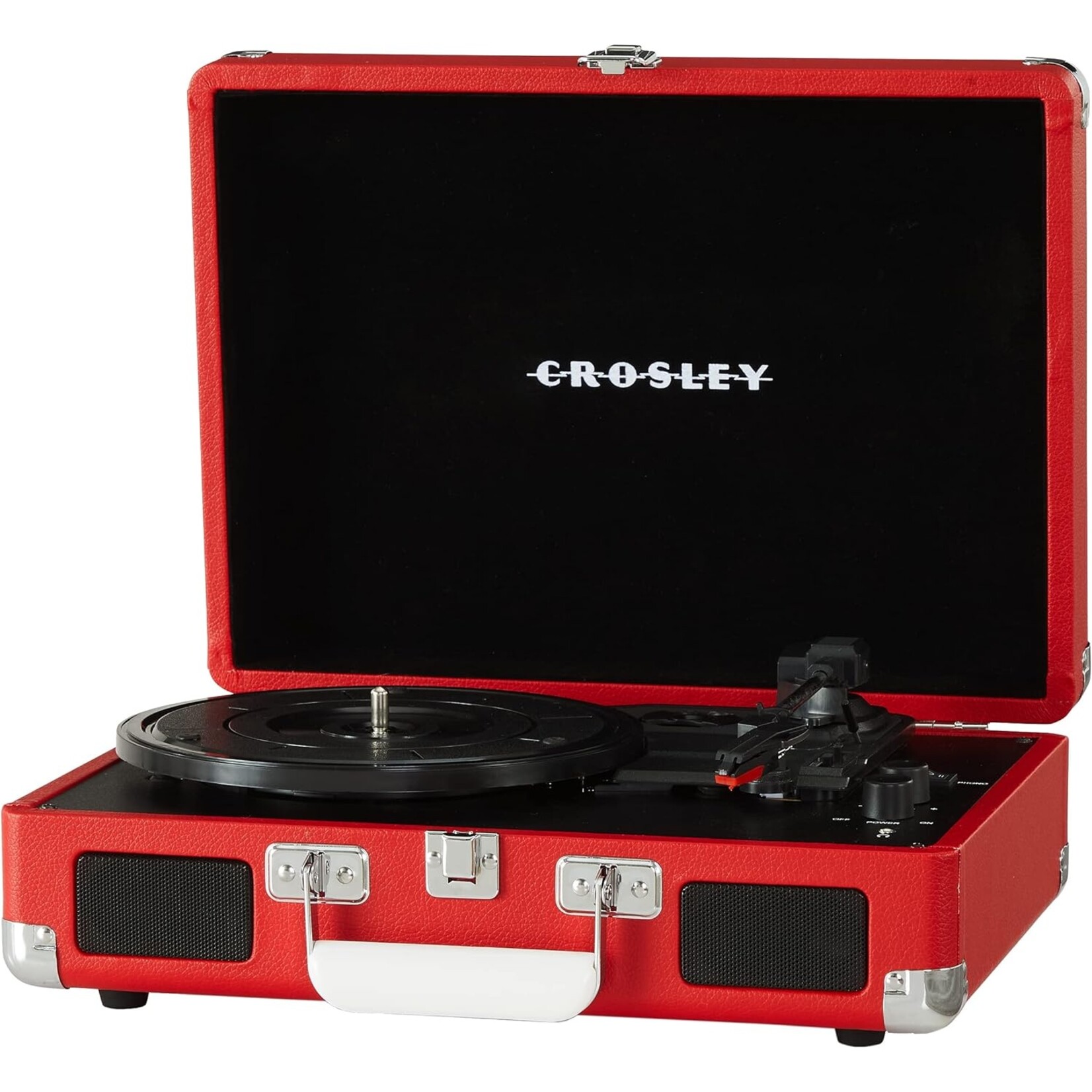 Deer Park Cruiser Plus Turntable with Bluetooth In/Out- Exclusive Red Vinyl