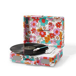 Deer Park Cruiser Plus Portable Turntable with Bluetooth In/Out- Groovy Floral