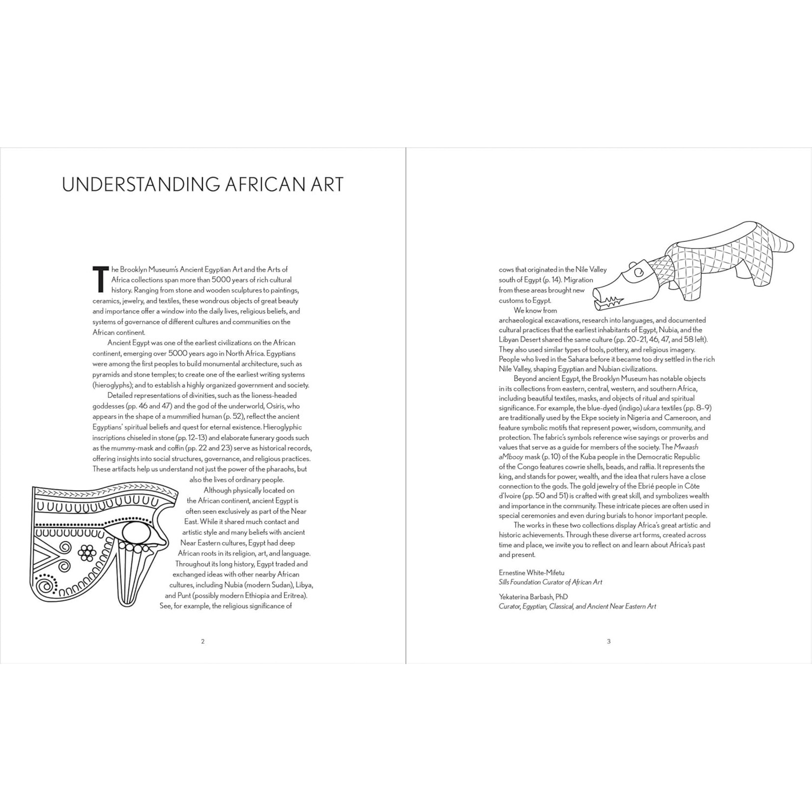 Ingram Publisher Services The Coloring Book of African Art Through the Ages