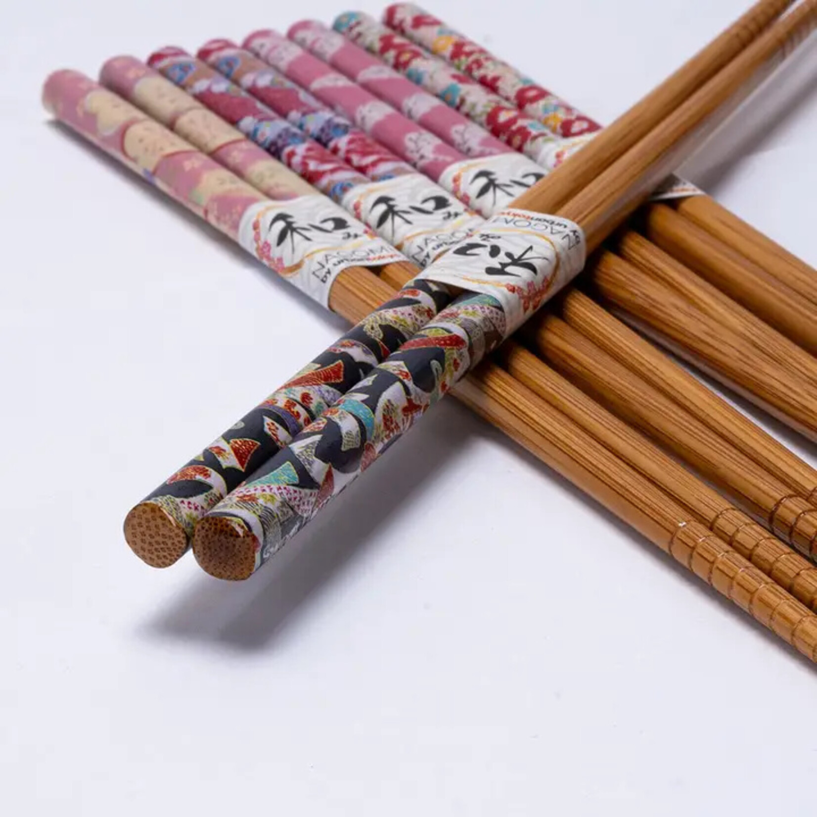 Urban Tokyo 5 Piece Chopsticks Set Floral Pattern