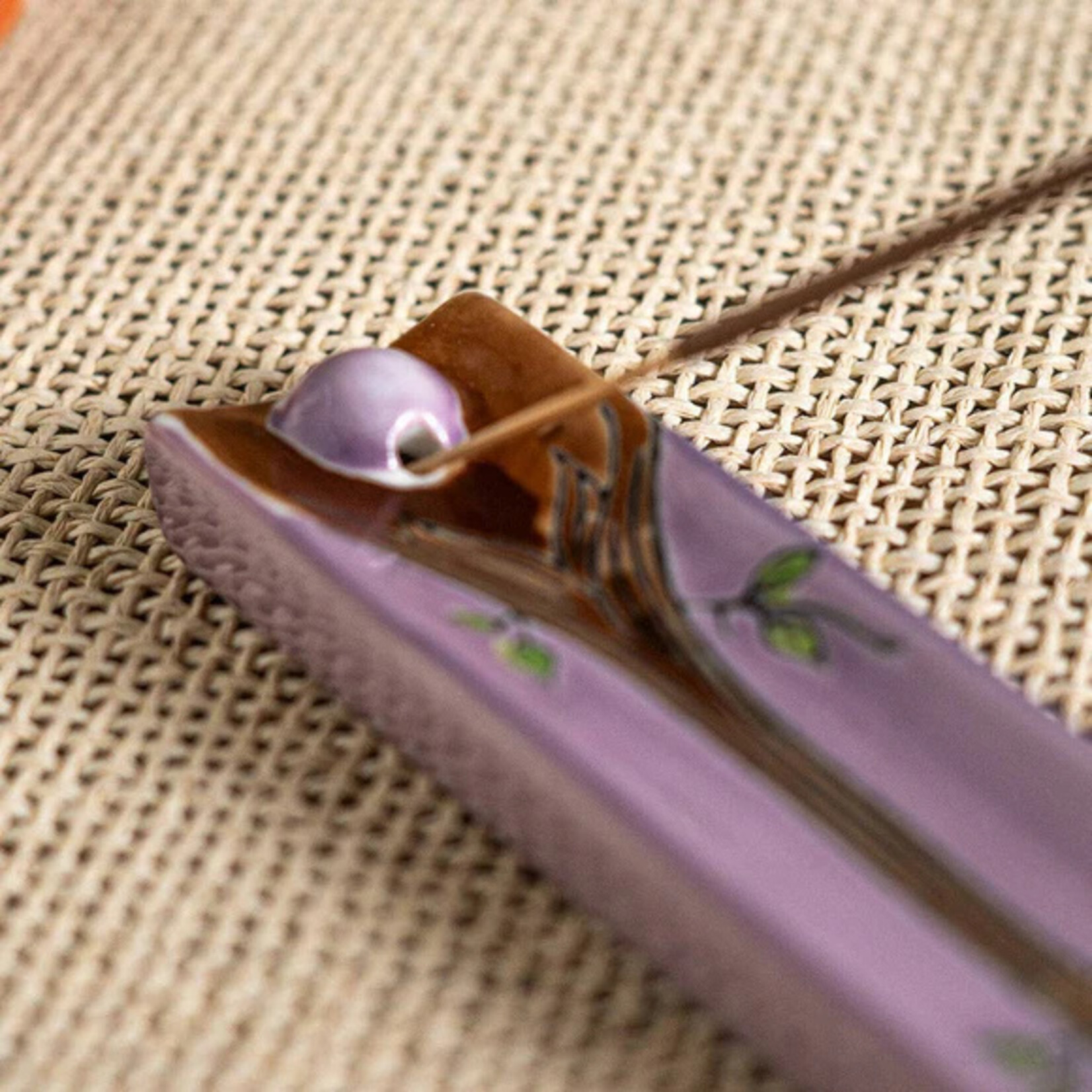 Urban Tokyo Handpainted Ceramic Incense Holder- Tree of Life