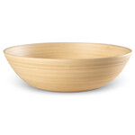KitchenSupply Bamboo Salad Bowl 12'' - Natural