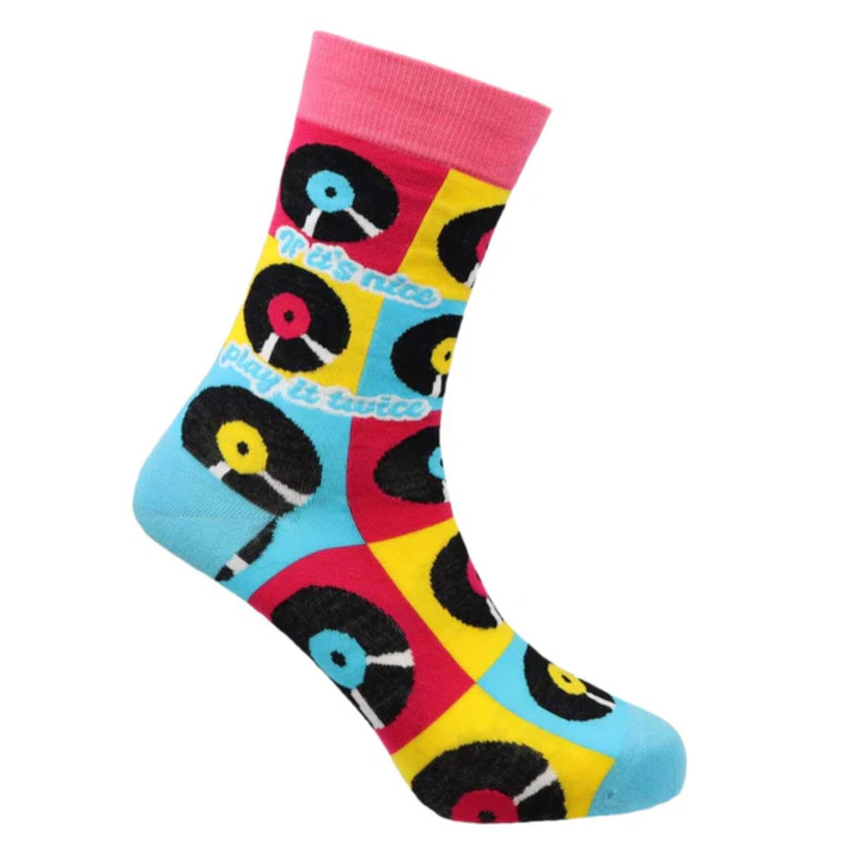 Sexy Socks Retro Vinyl Socks
