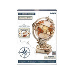 Rolife Rolife Luminous Globe 3D Wooden Puzzle w/Lights