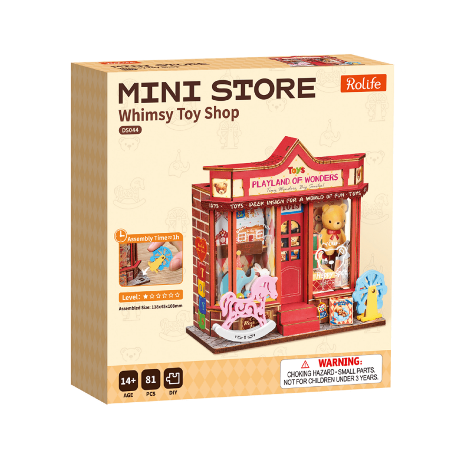 Rolife Rolife DIY Miniature House - Whimsy Toy Shop