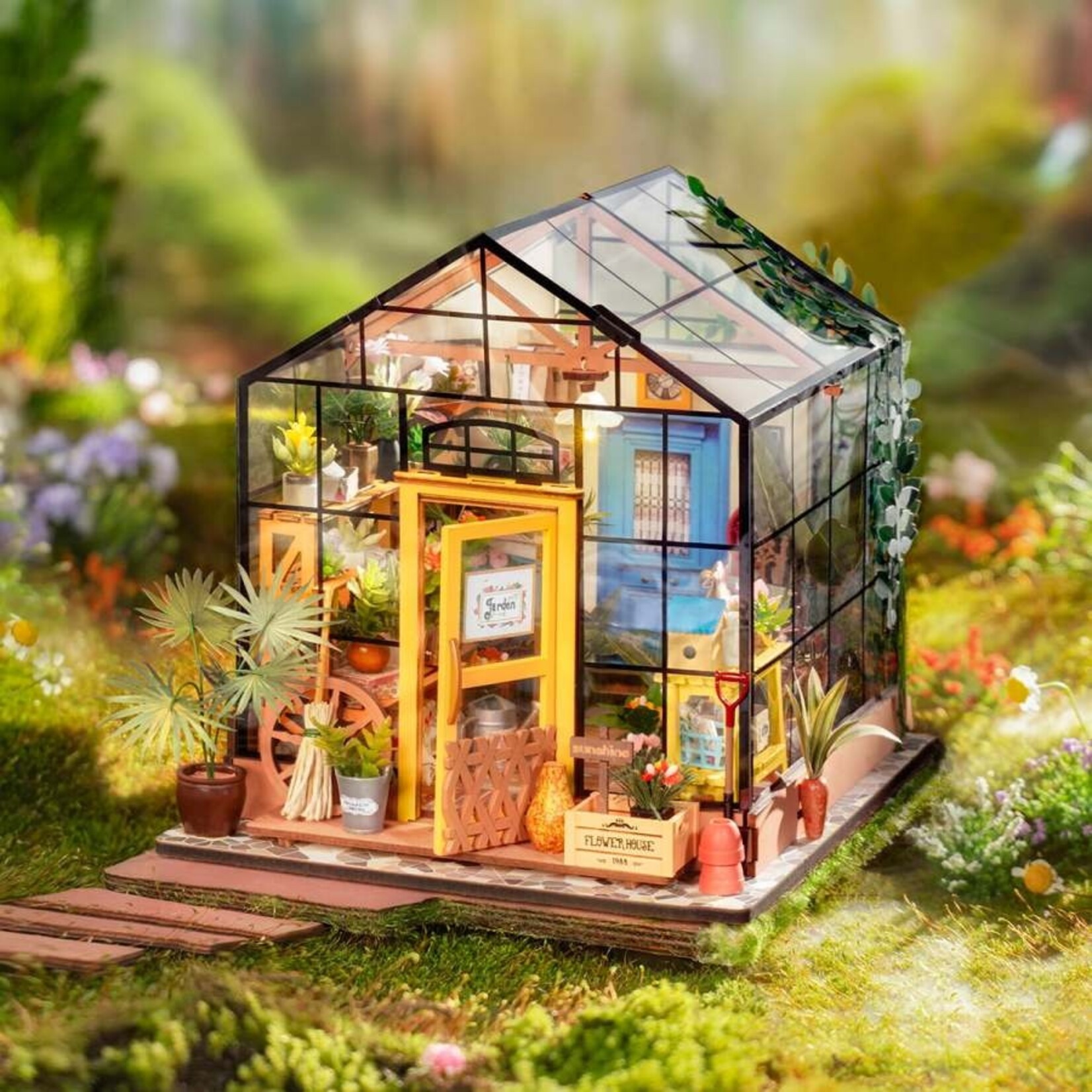 Rolife DIY Mini House Kit: Cathy's Flower House