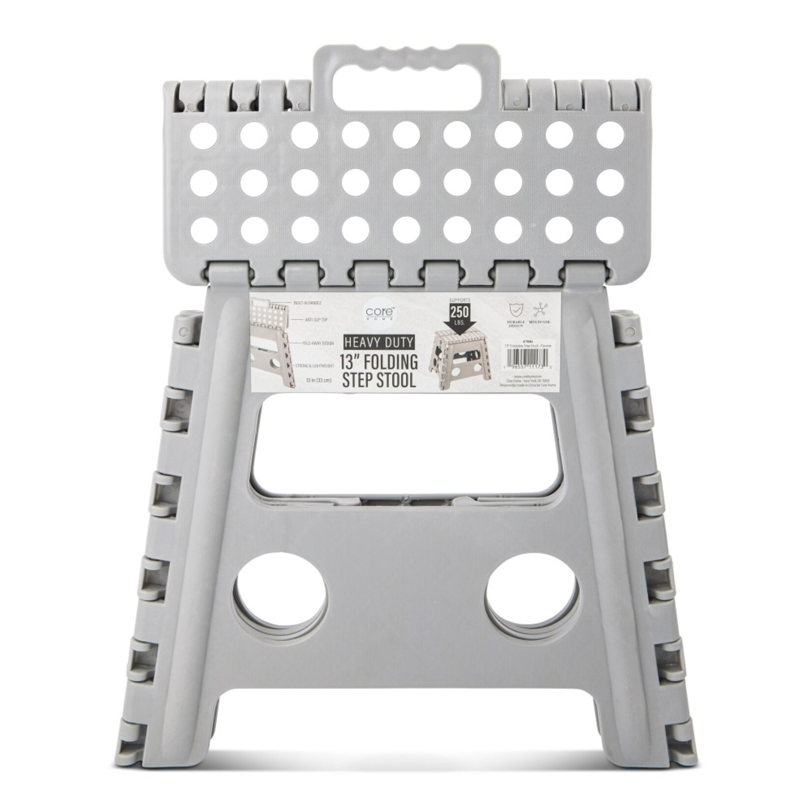 Core Home 13" Glitter Foldable Step Stool