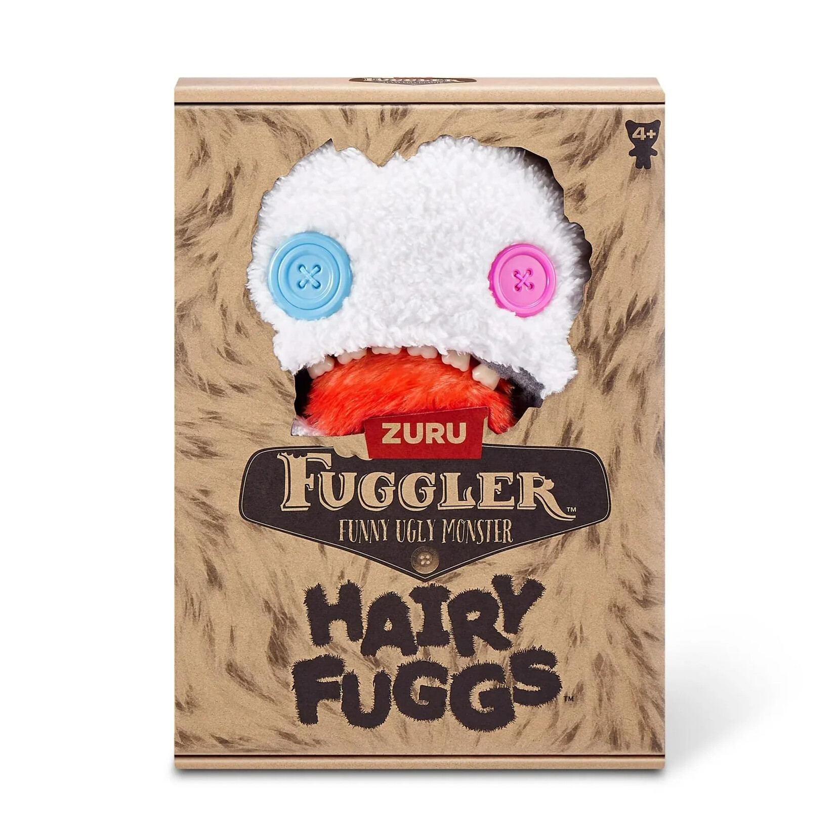 UCC Distribution Hairy Fuggs 9 Inch Plush - Oogah Boogah (Rainbow Tongue)