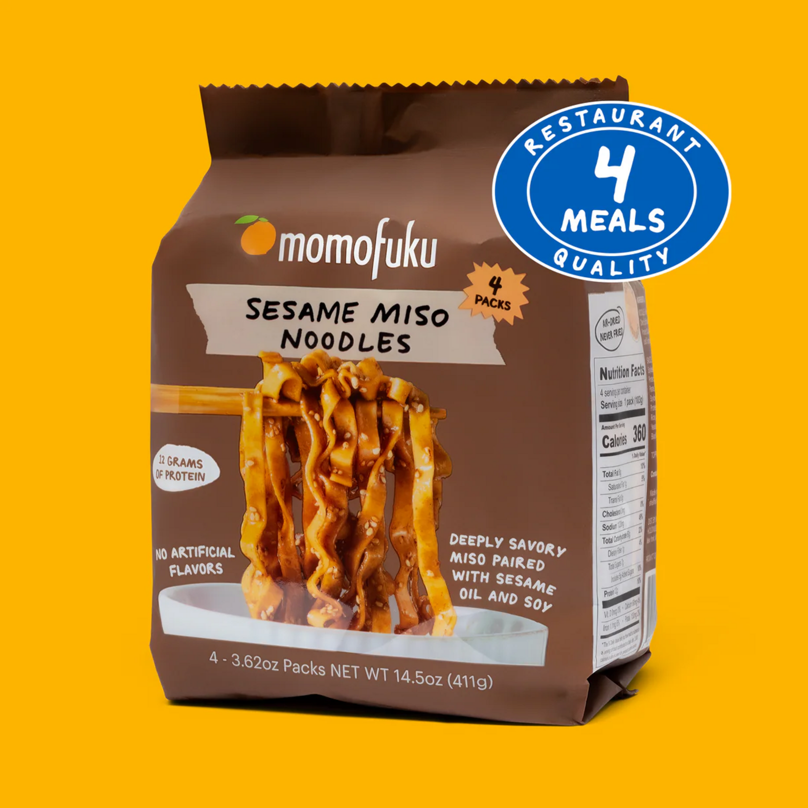Momofuku Momofuku Sesame Miso Noodles 4 Pack