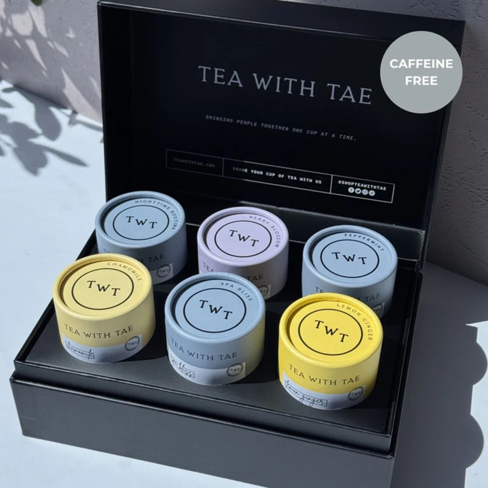 Tea with Tae Caffeine Free Tea Bento Gift Set