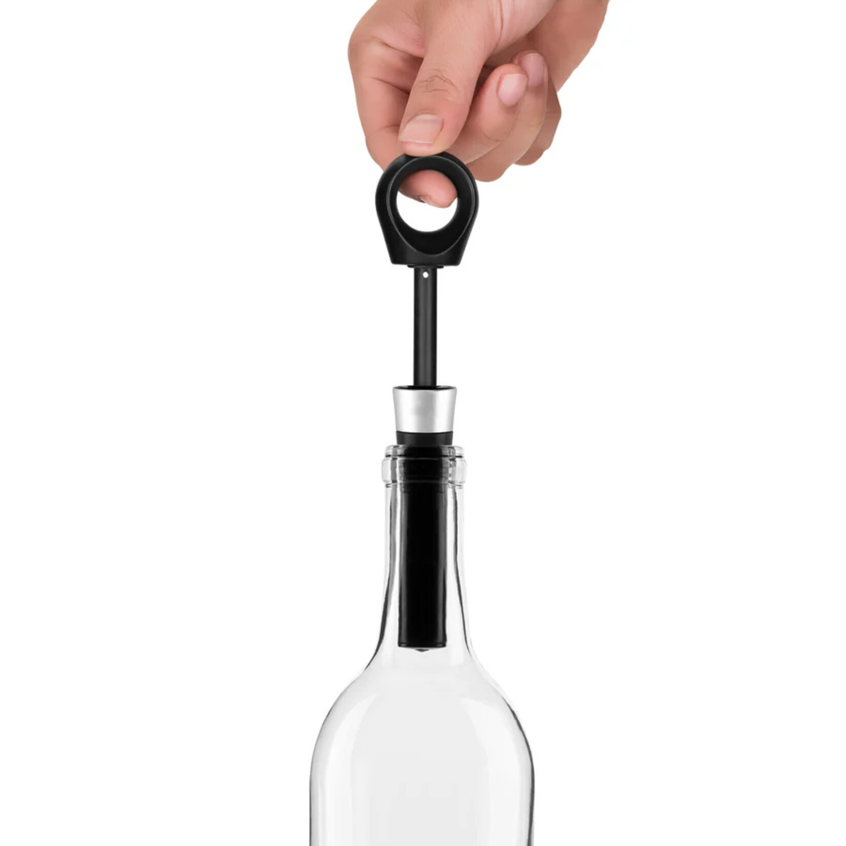 TRUE Brands Vacuum Bottle Stopper w/ Easy Pull Handle