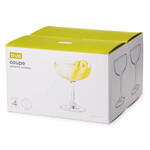 TRUE Brands SET OF 4 7oz Coupe Glass