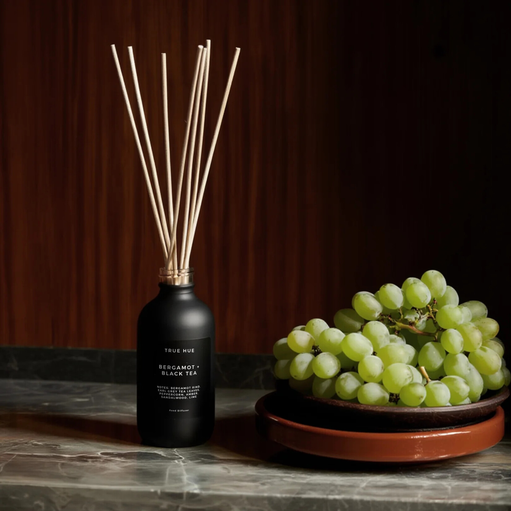 True Hue Bergamot + Black Tea Reed Diffuser