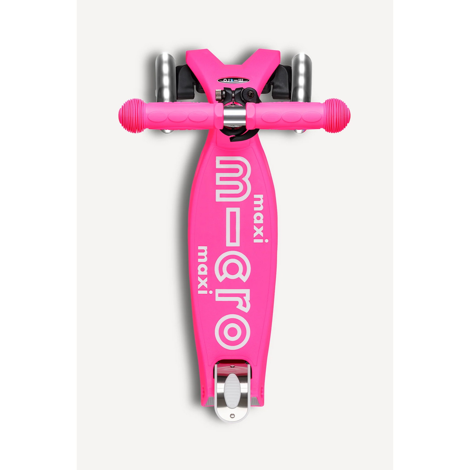 Micro Kickboard Micro Maxi Deluxe Foldable LED Scooter- Ultra Pink