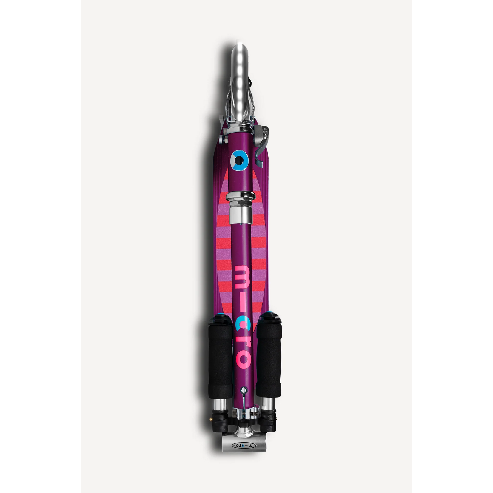 Micro Kickboard Micro Sprite LED Scooter- Purple Stripe