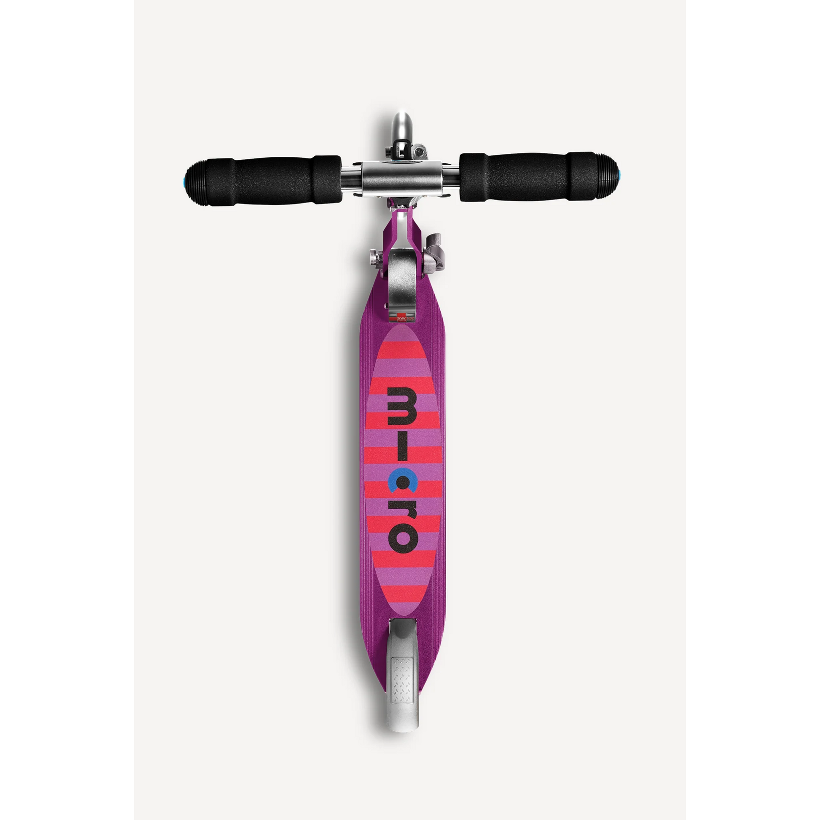 Micro Kickboard Micro Sprite LED Scooter- Purple Stripe
