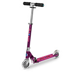 Micro Kickboard Micro Sprite LED Scooter- Purple Stripe