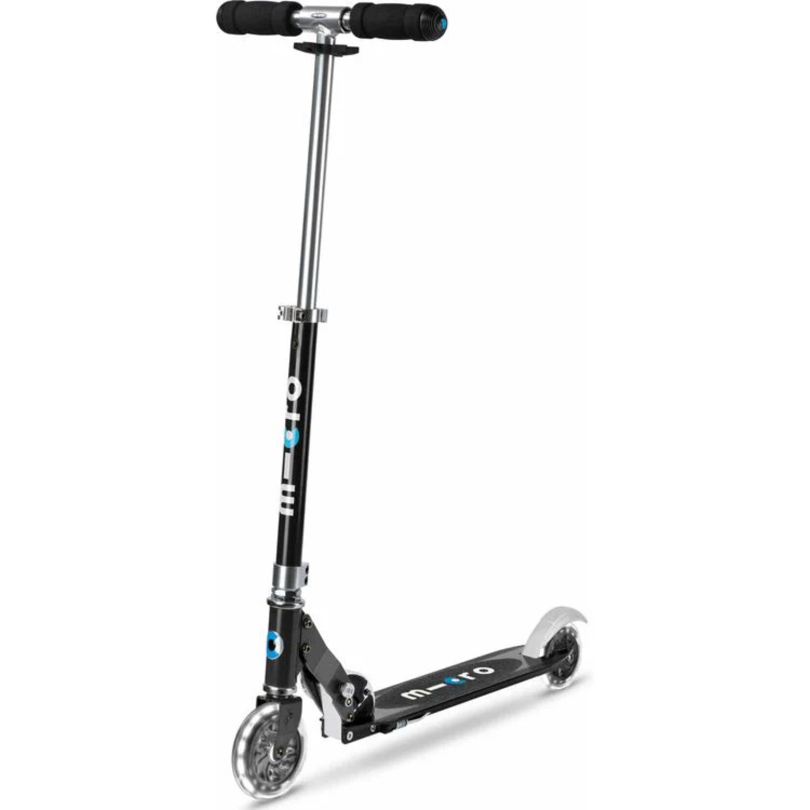 Micro Kickboard Micro Sprite LED Scooter- Black