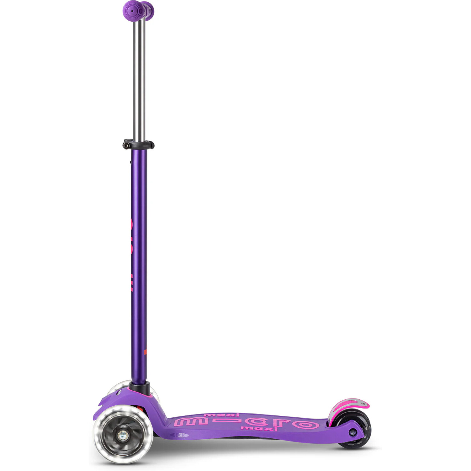 Micro Kickboard Micro Maxi LED Scooter- Purple