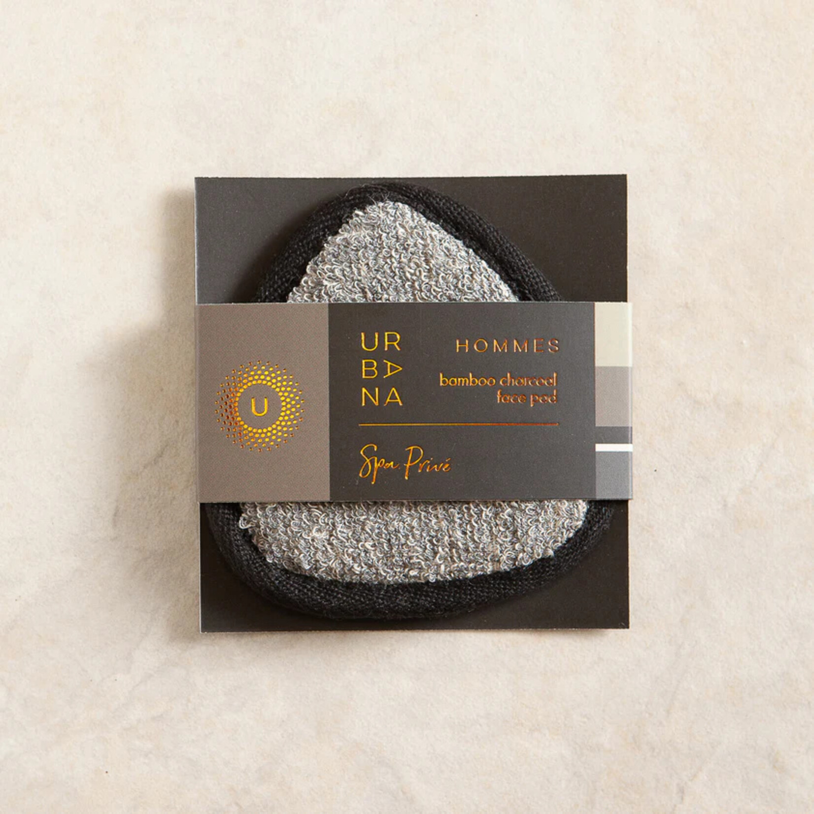 European Soaps Bamboo Charcoal Face Pad