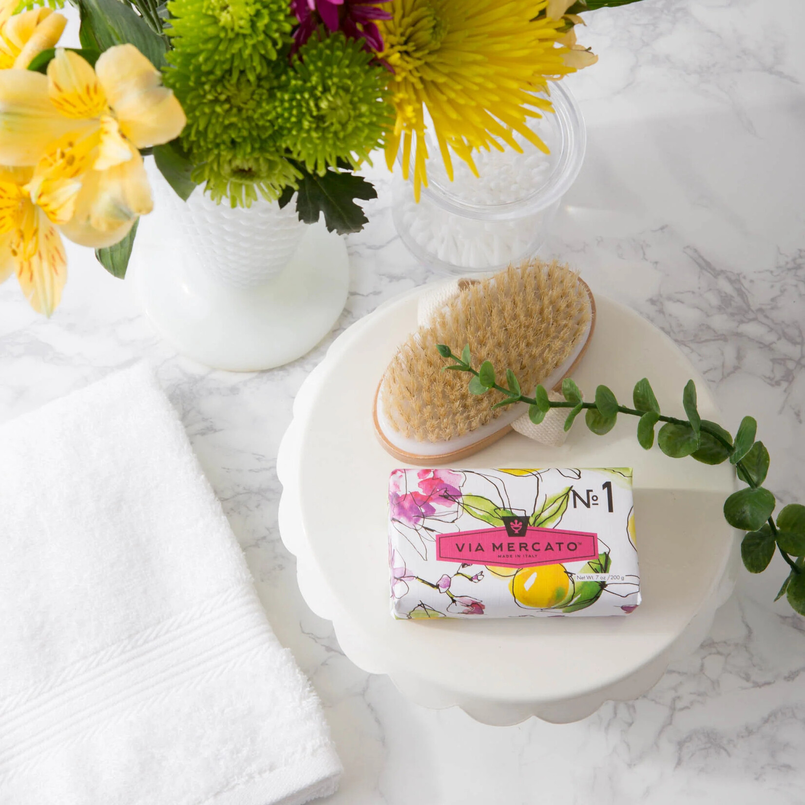 European Soaps Via Mercato No1 Bergamot Patchouli Soap