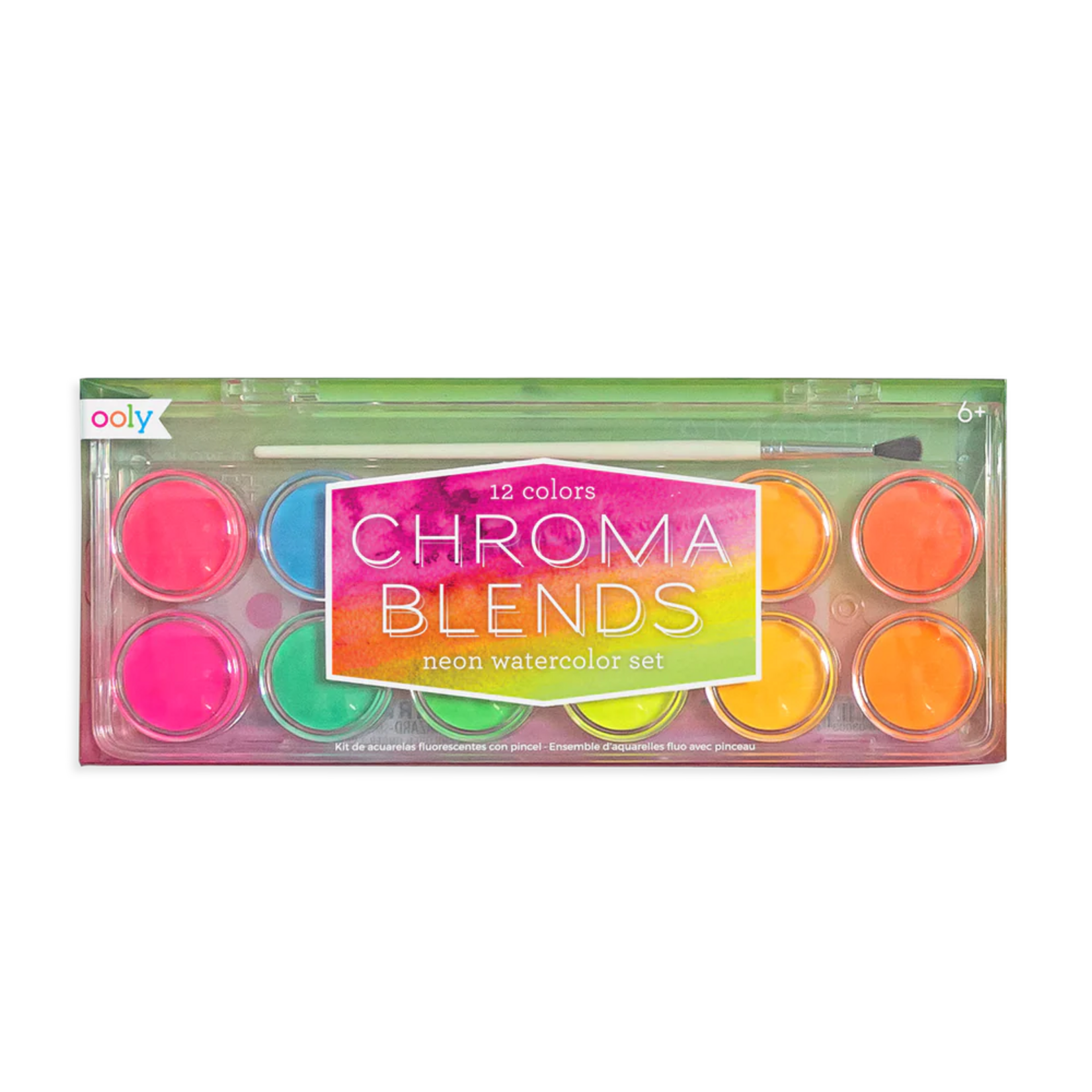 OOLY Chroma Blends Neon Watercolor Paint