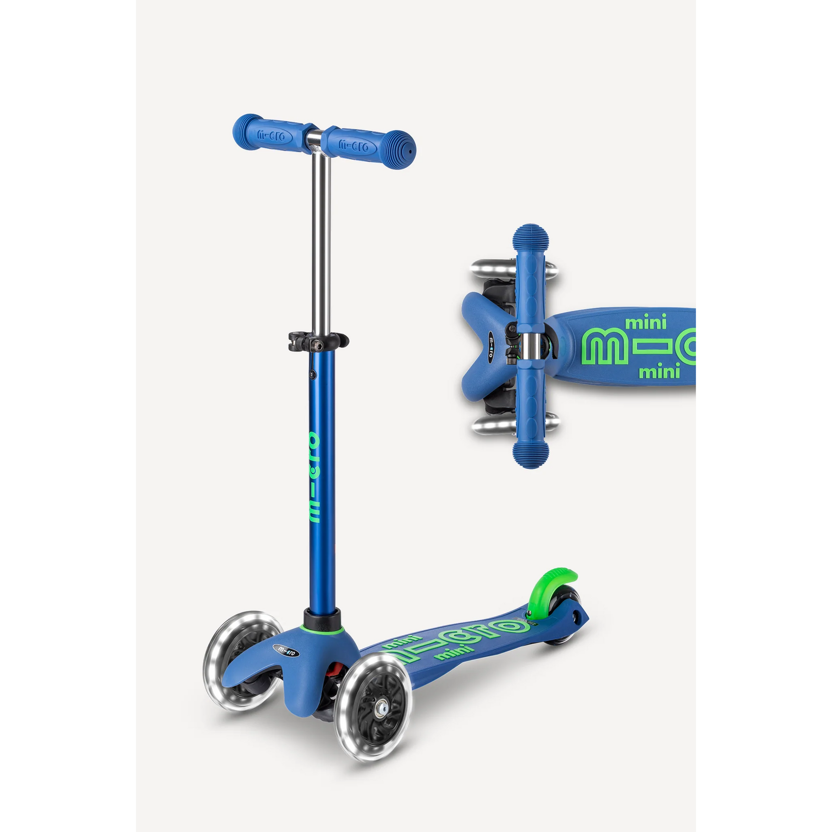 Micro Kickboard Micro Mini LED Scooter- Crystal Blue