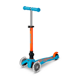 Micro Kickboard Micro Mini Foldable LED Scooter- Neon Orange