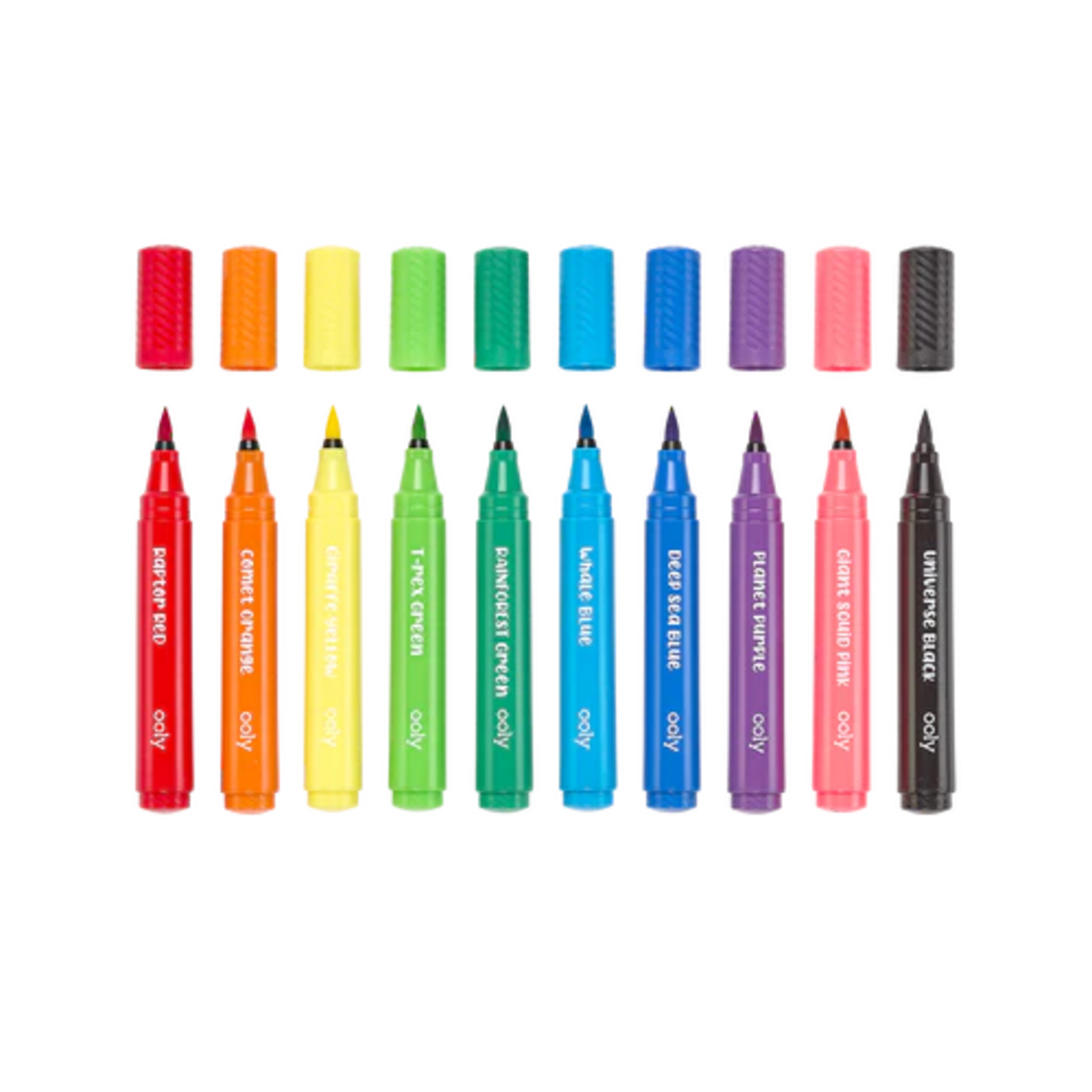 OOLY Big Bright Brush- Brush Markers