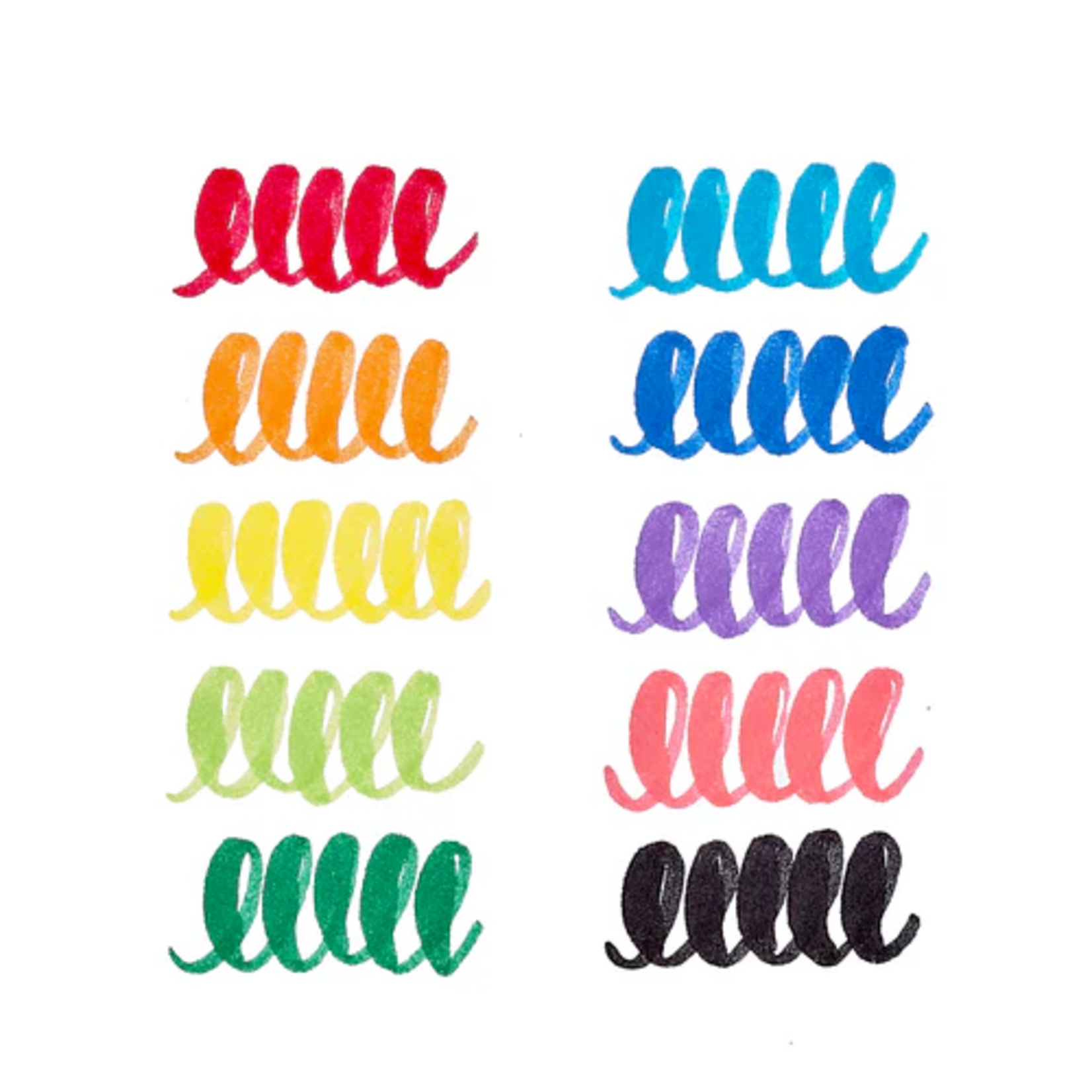 OOLY Big Bright Brush- Brush Markers