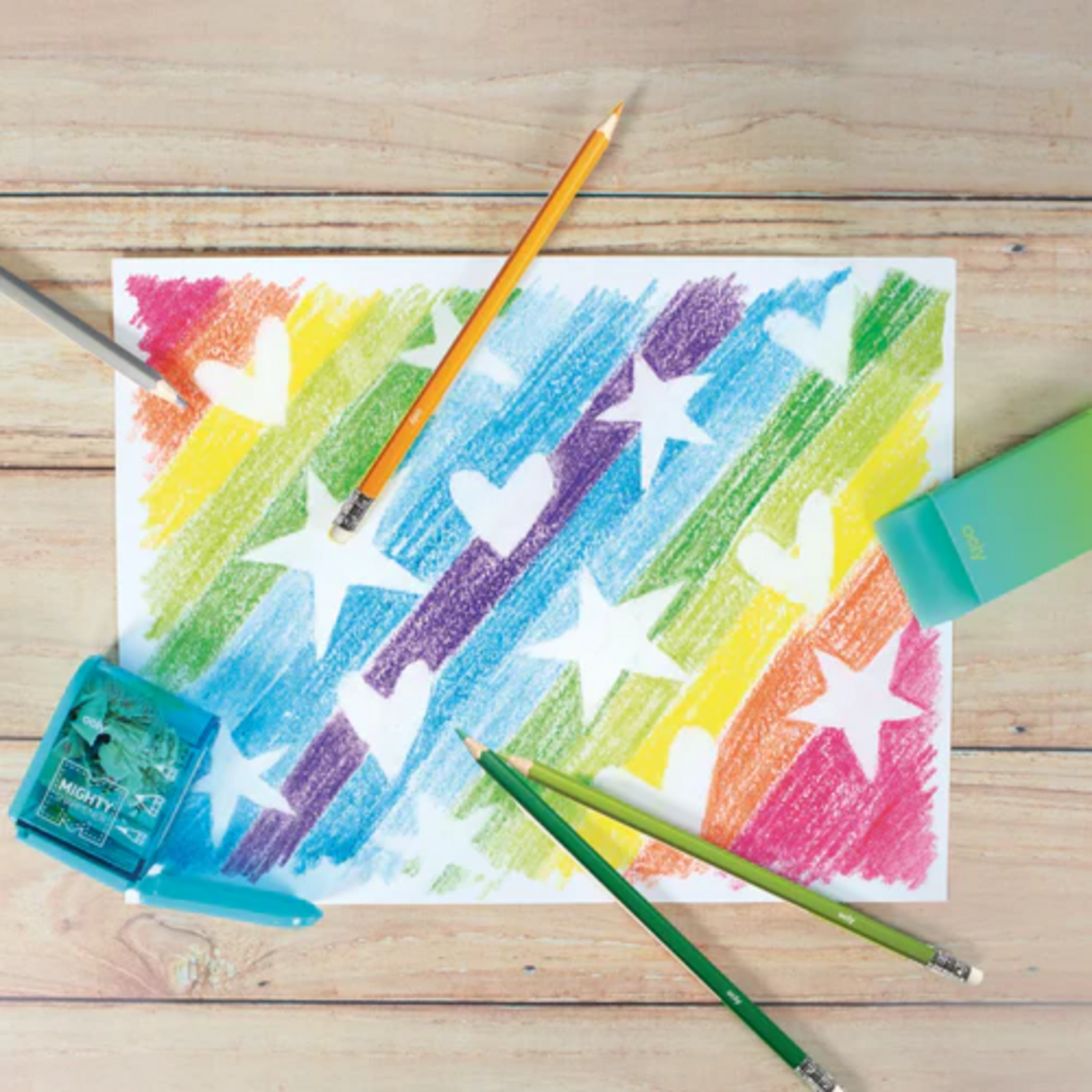 OOLY Un-Mistakables! Erasable Colored Pencils