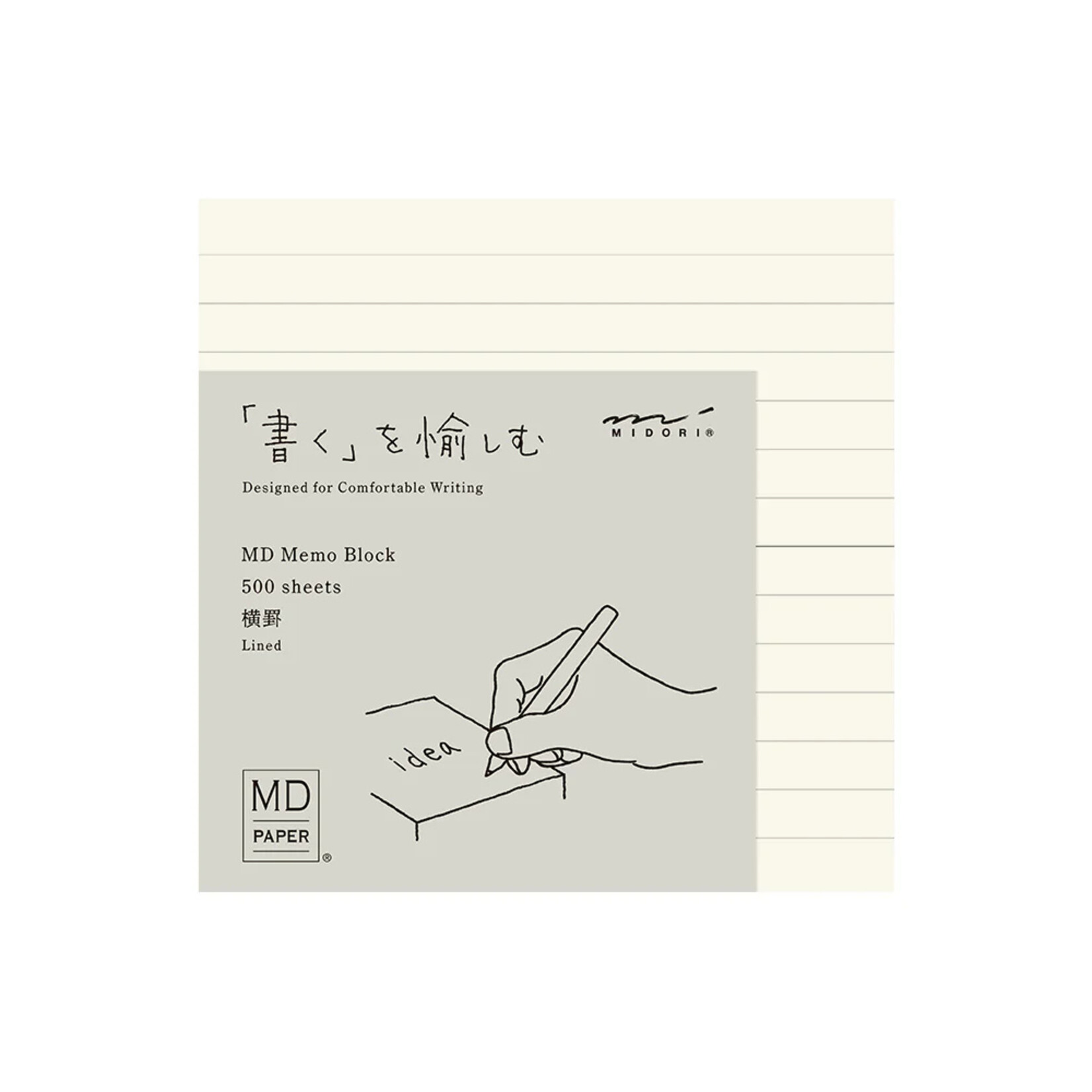 JPT America Midori Block Memo Pad Lined