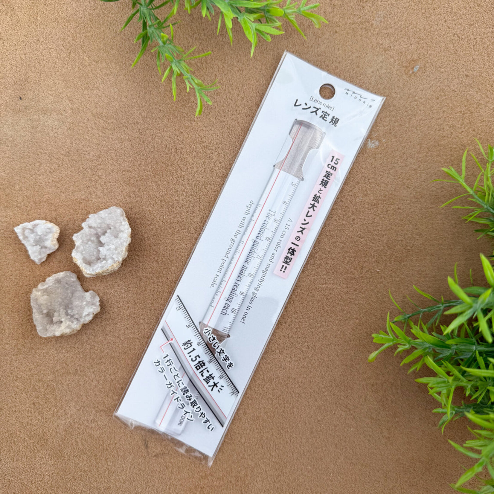 JPT America Midori Lens 15cm Clear Ruler