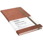 Eleanor A5 Stone Paper Veagn Leather Journal- Salmon