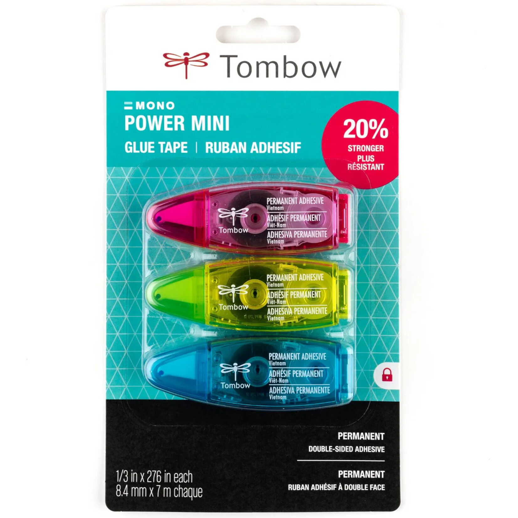 Tombow Power Mini Glue Tapers 3-Pack