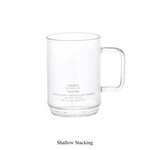 Puebco Borosilicate Glass Mug - Stackable