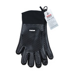The BBQ Butler Cloth Lined Silicone Gloves