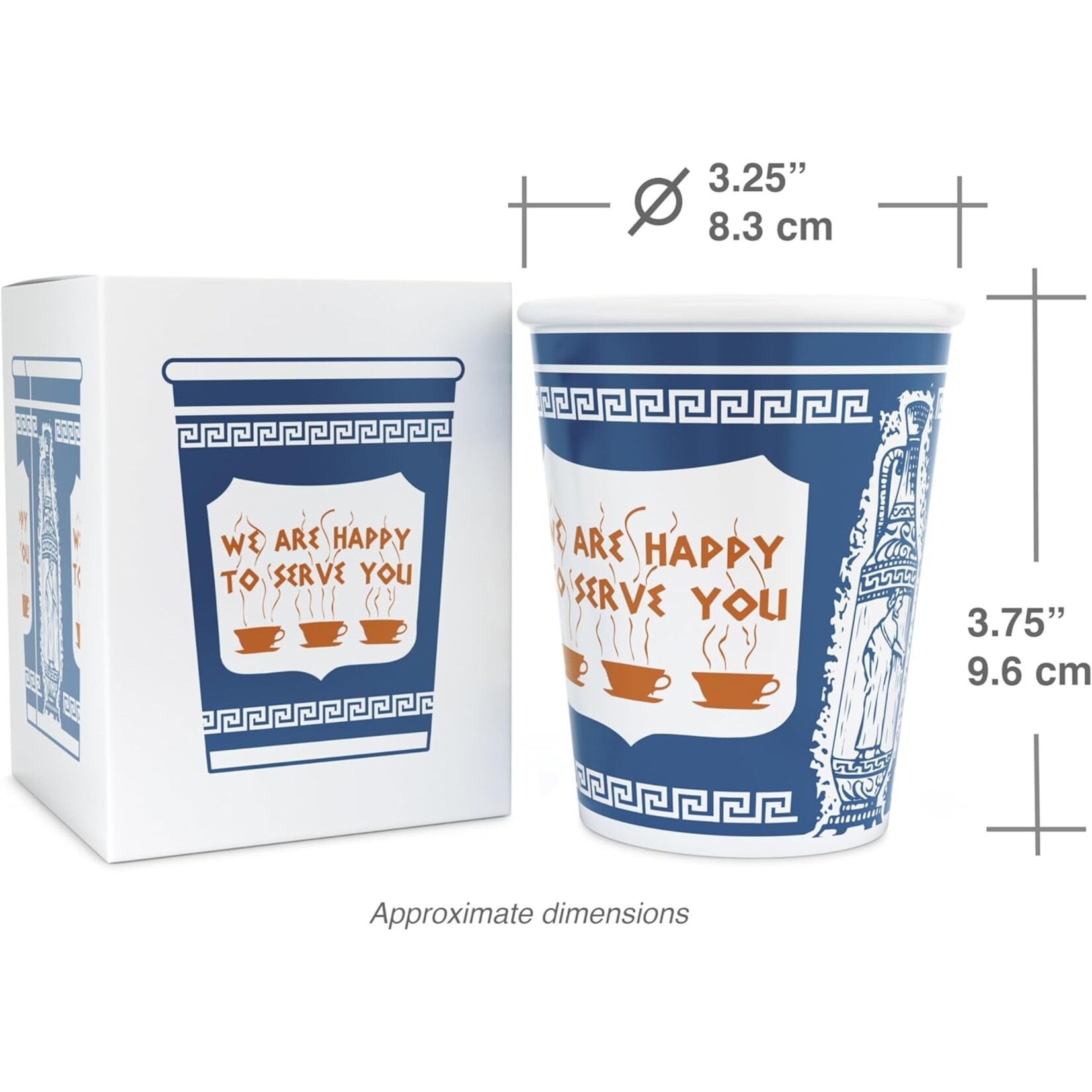 ExceptionLab 10oz Anthora Greek Cup