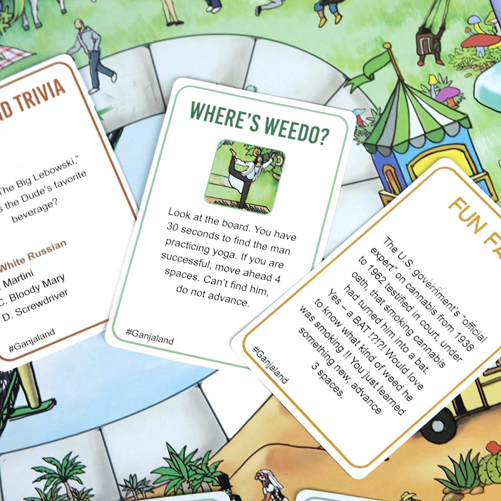 What Do You Meme Ganjaland Weed Adventure Board Game