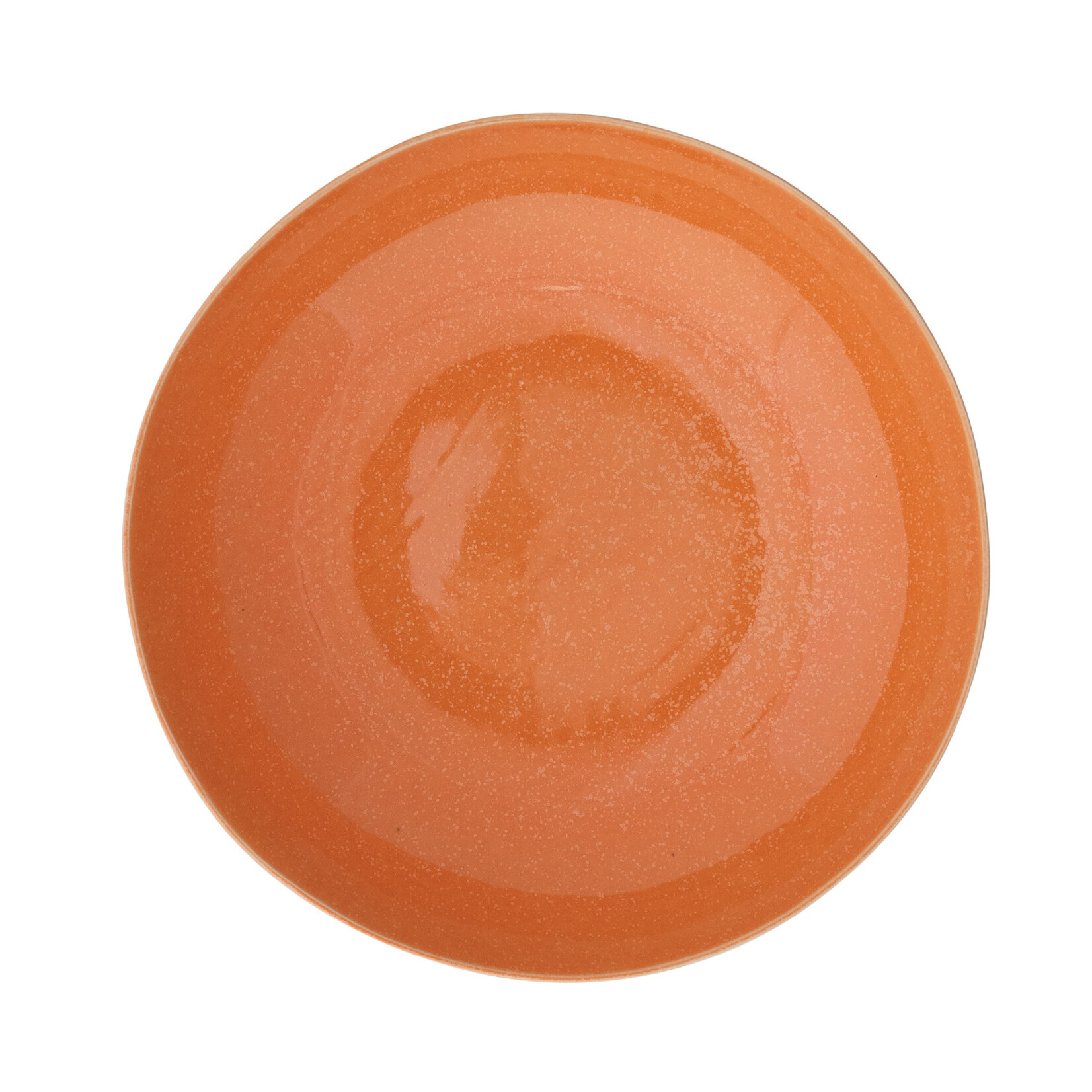 Stoneware Low Bowl - Apricot