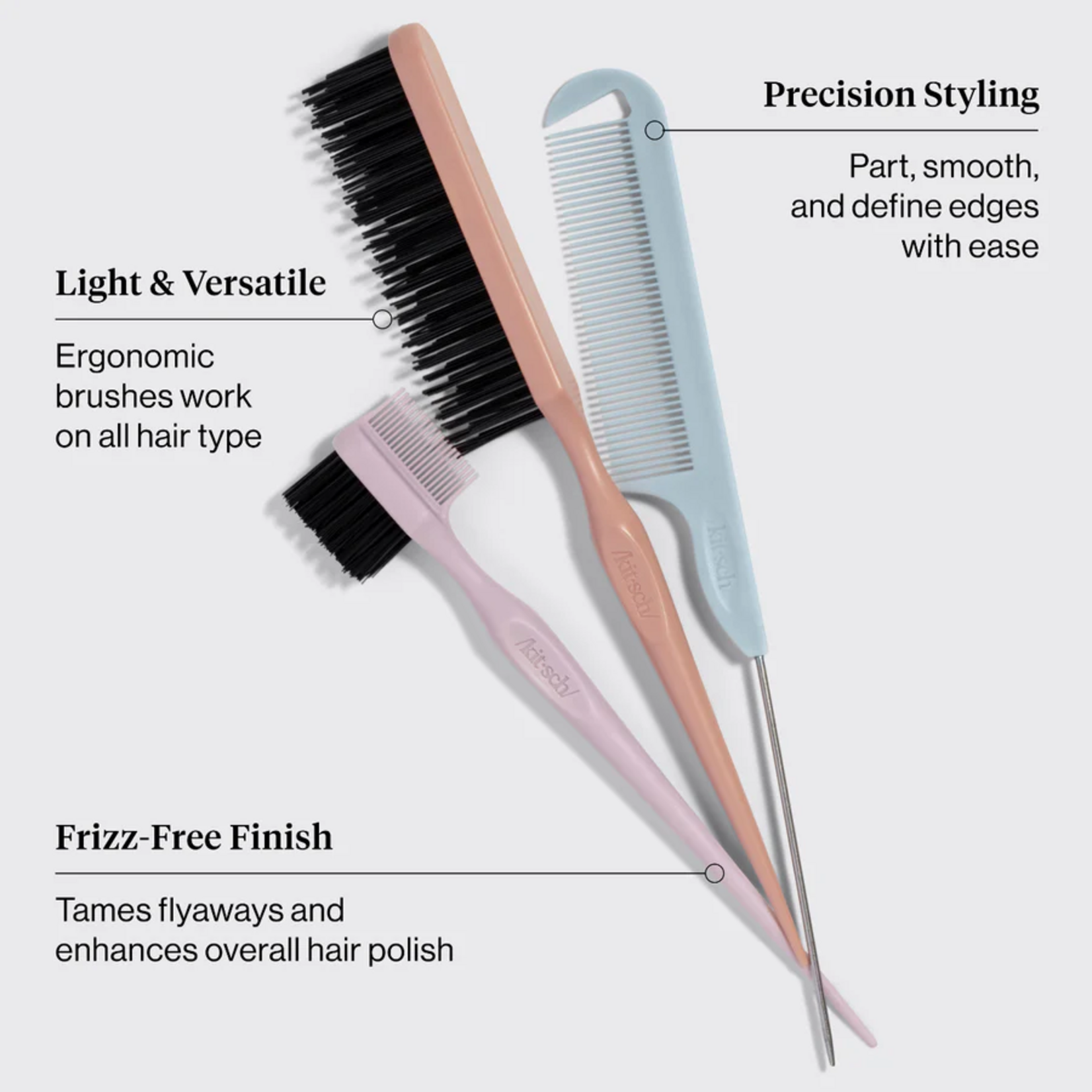 KITSCH Detail & Define Styling Brush Set
