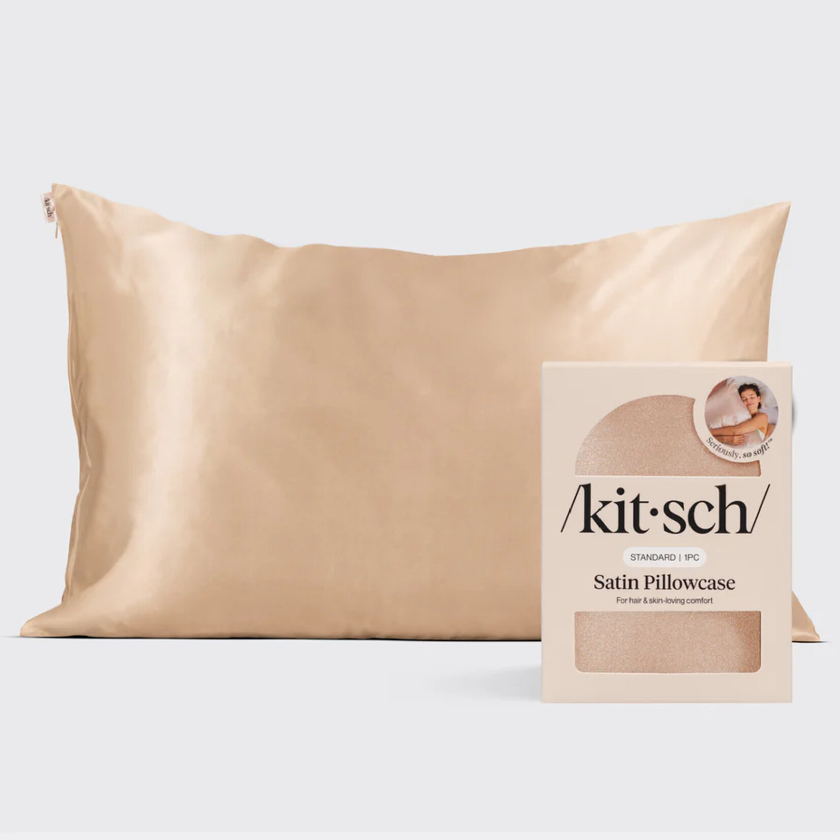 KITSCH Satin Pillowcase - Champagne