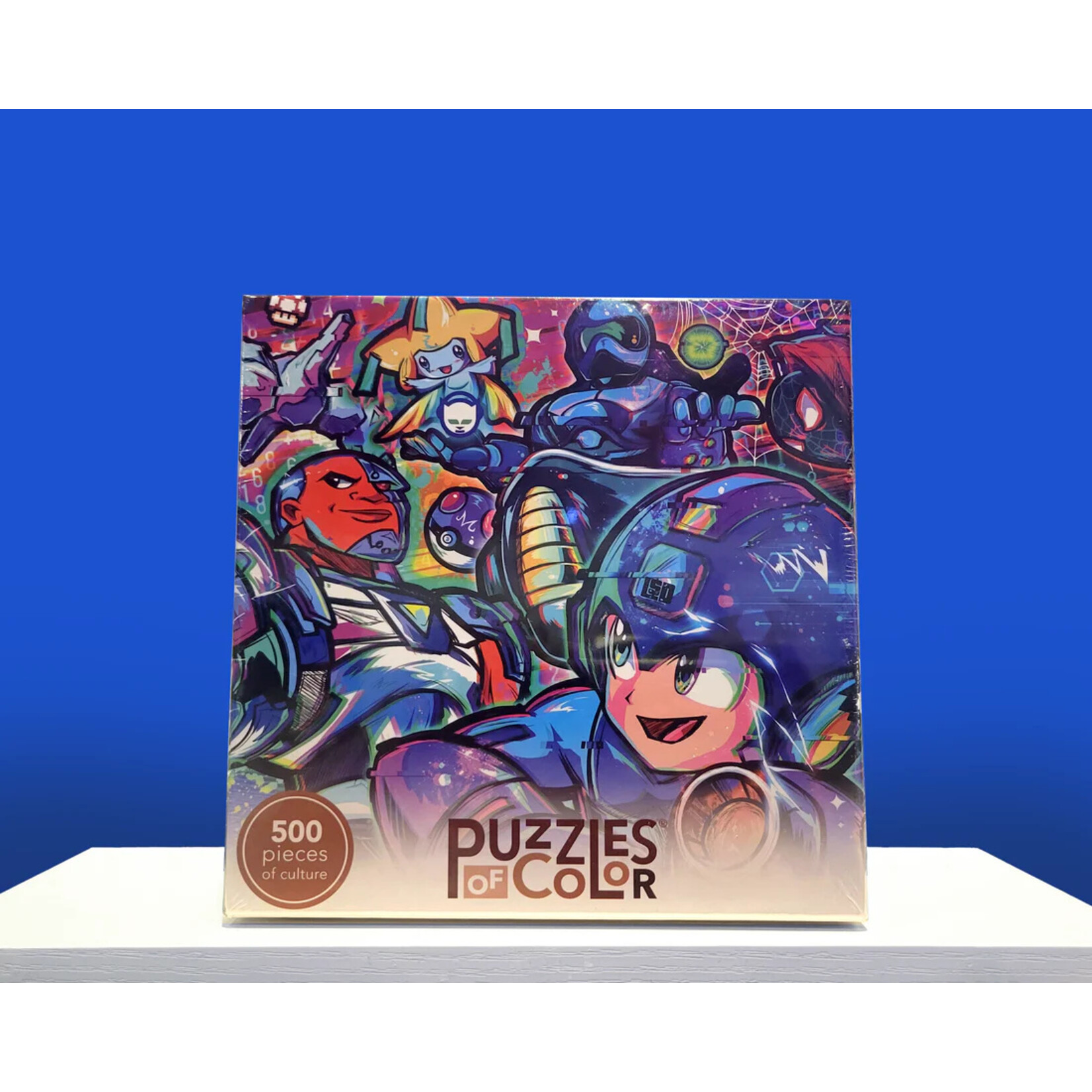 Puzzles of Color '020 the Canon Hackers'  500pc Puzzle By Ozzyoz Da Vyrus