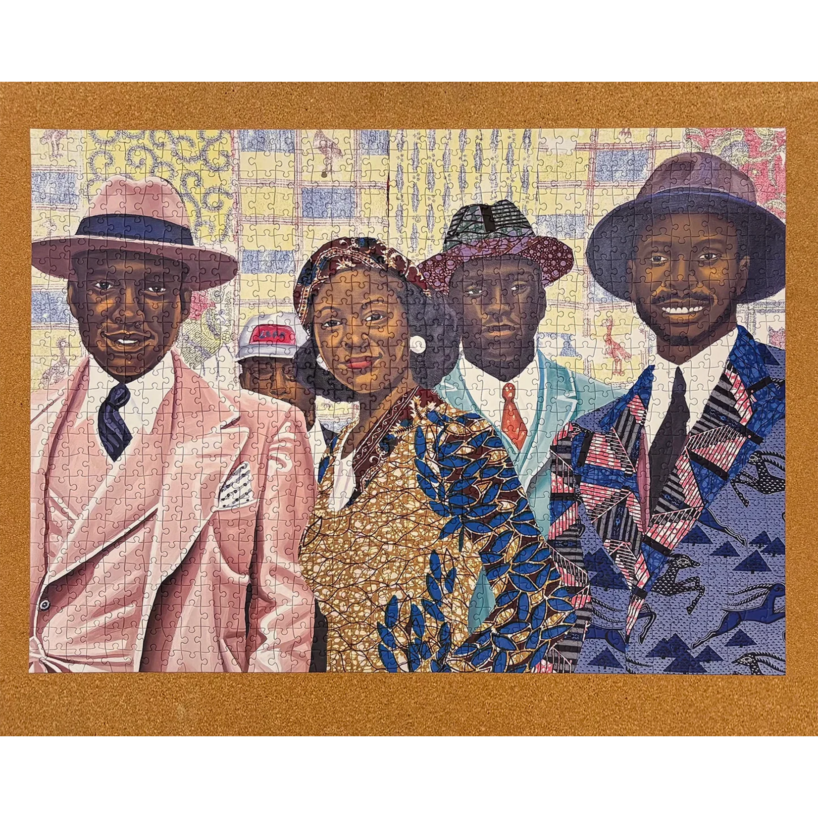Puzzles of Color 'Abusua Tintin'  1000pc Puzzle By Cornelius Annor