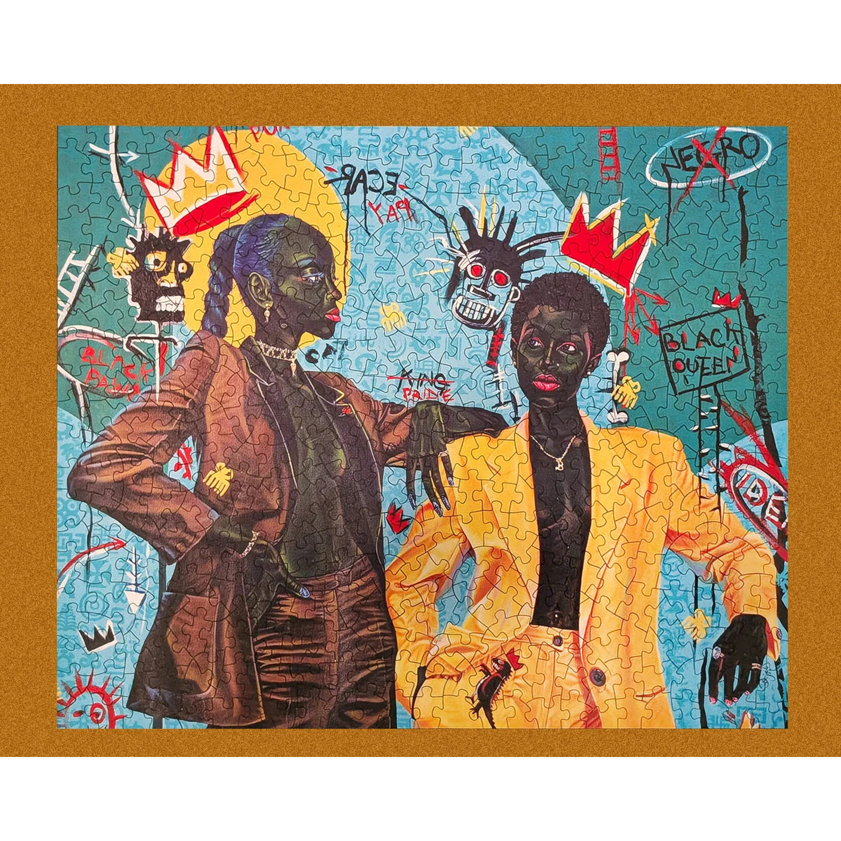 Puzzles of Color 'When I Meet J.M.B.' 500pc Puzzle By Boris Anjel