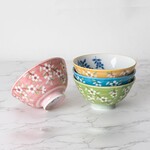 Urban Tokyo Haruzakura SET OF 4 Rice Bowls